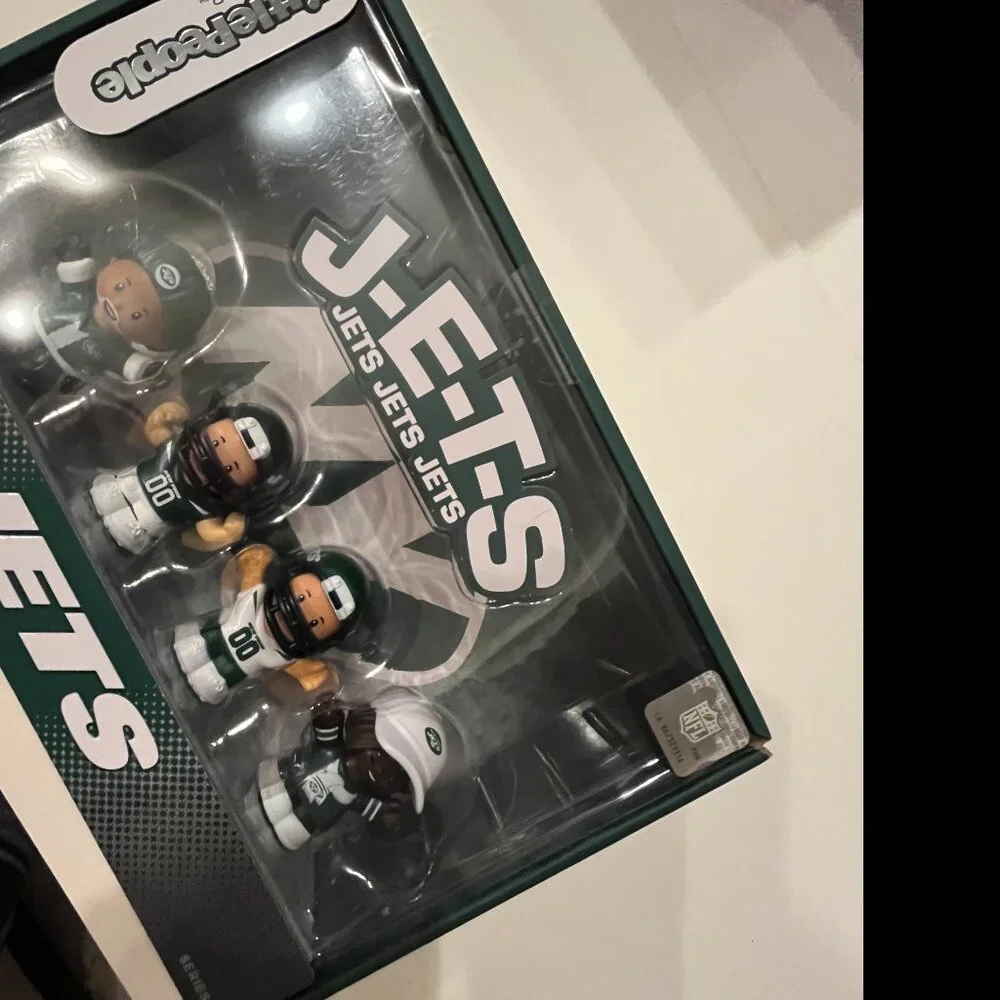 Little People Collector‎ Set - NFL JETS by Fisher Price   (kids/new)